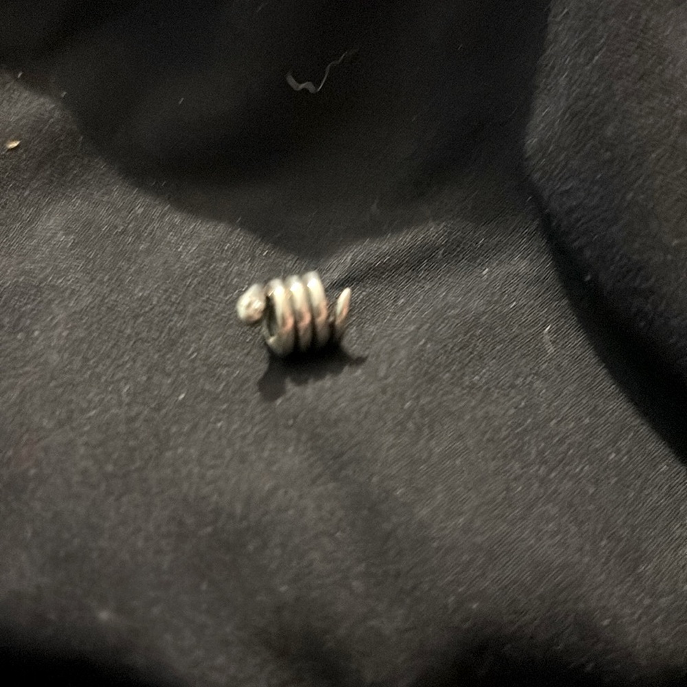 Pandora coiled snake charm